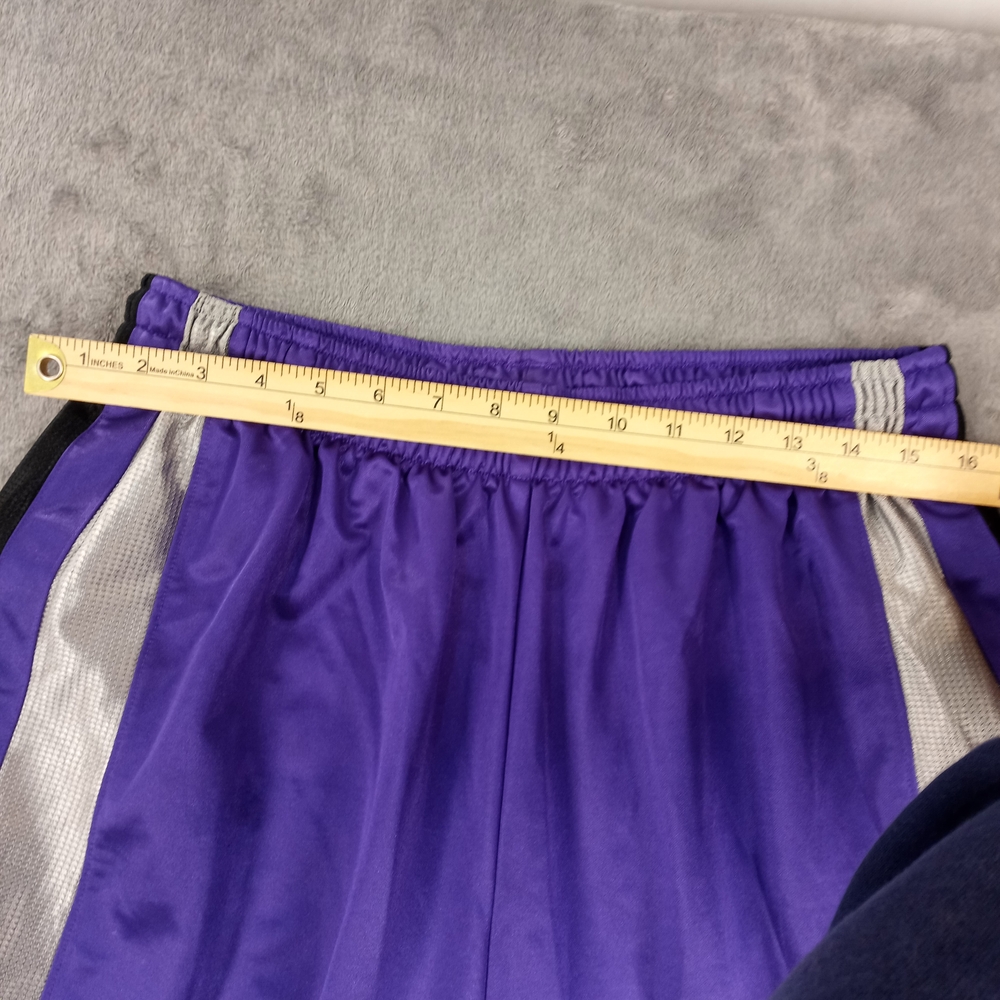 Jordan Men's Purple Basketball Shorts with Contrast Stripe Size L - Picture 9 of 13